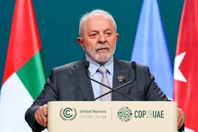Brazilian President Luiz Inacio Lula da Silva is pushing for the establishment of a 