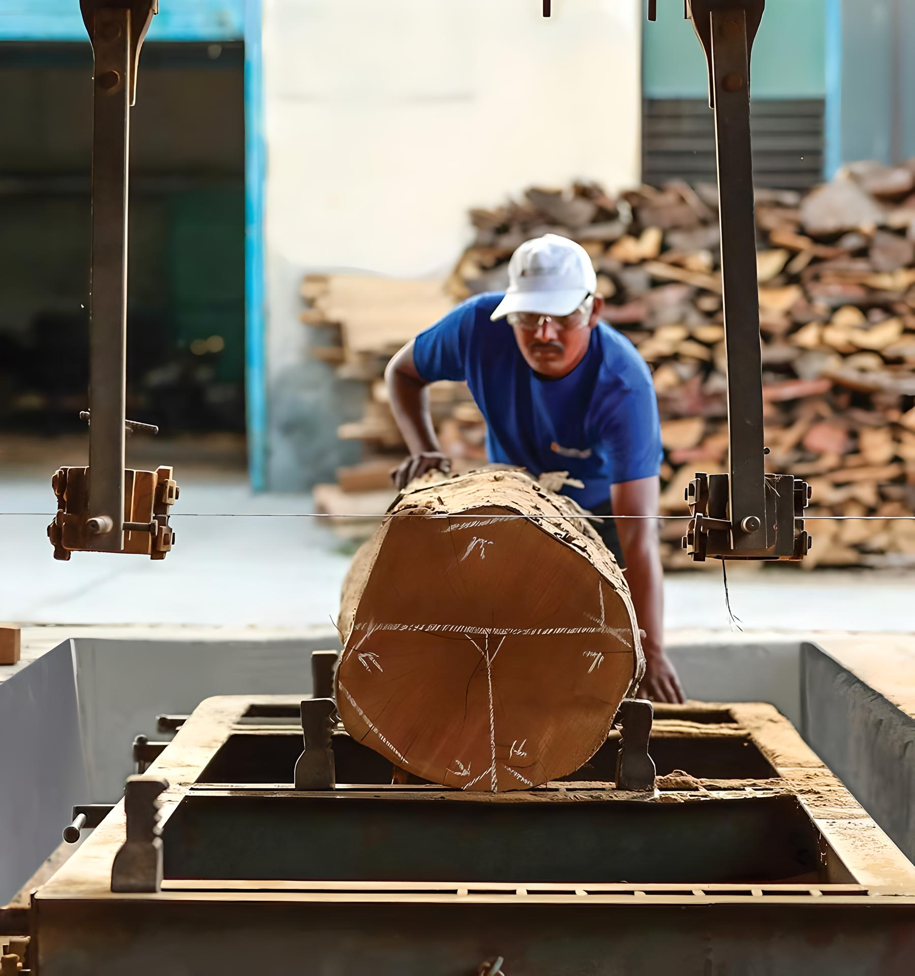 Given that teak is one of India's most abundant native species, it presents an opportunity for the country to move from being import-dependent to being an export leader of teak on a global scale. (Photo credit: Star Wood Veneers)