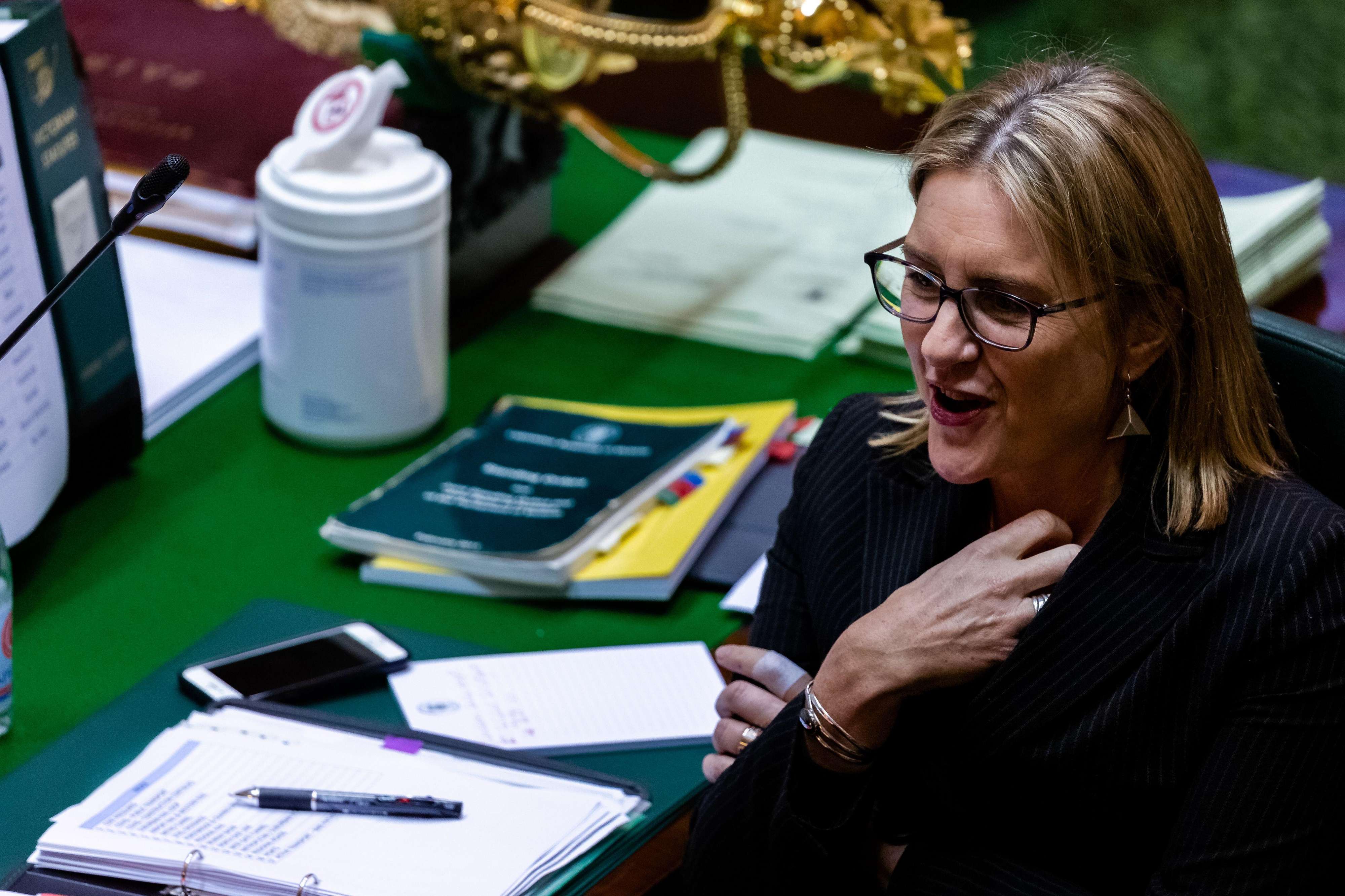 Victorian Premier Jacinta Allan, who according to CSRIO's former top scientist, used the wrong science to close the state's native forest industry