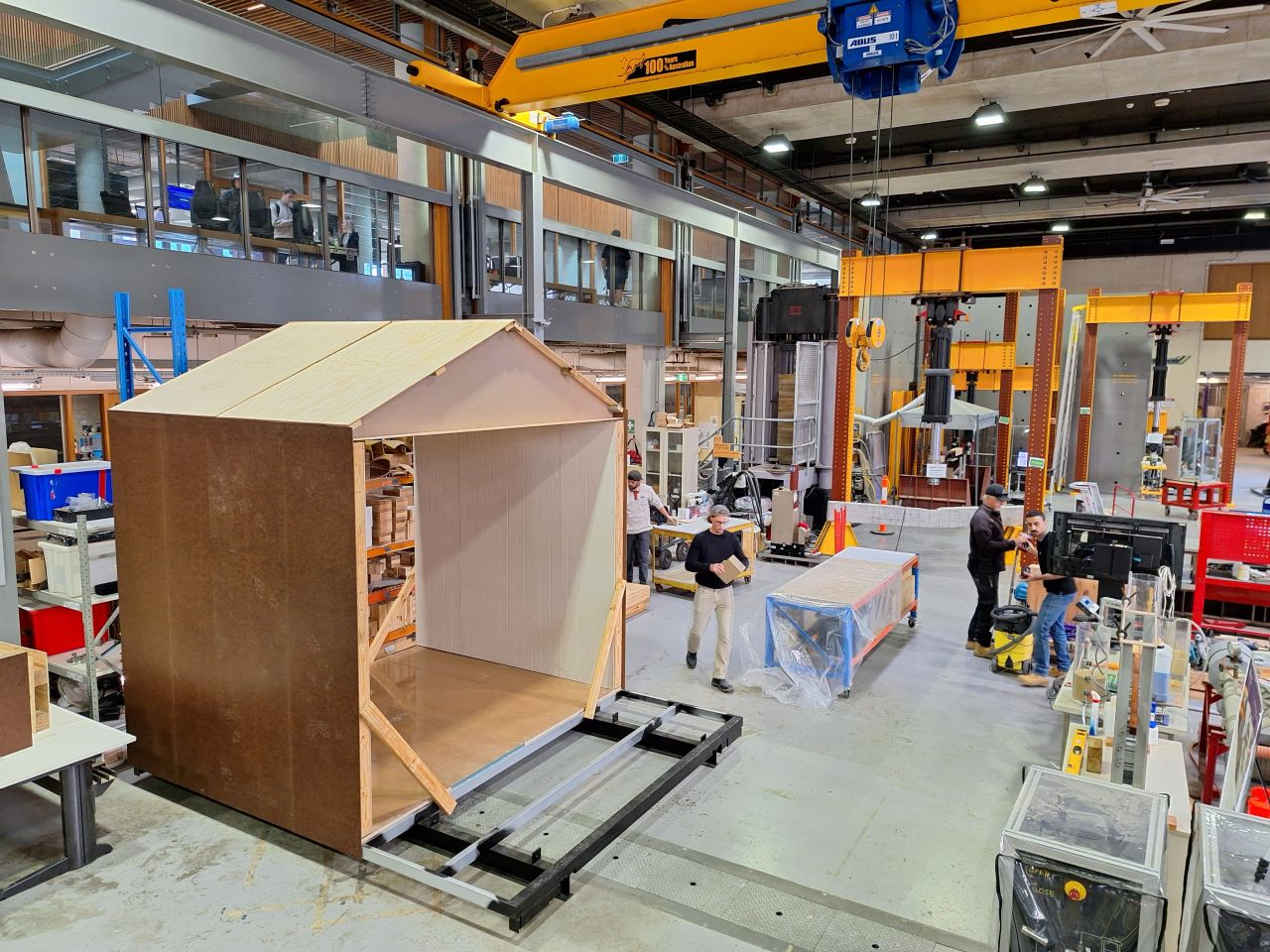 Wood Central understands that paper recycling giant Visy Industries is working with researchers from the University of Queensland to develop the world's first timber-cardboard web-core sandwich. (Photo Credit: Visy Industries)