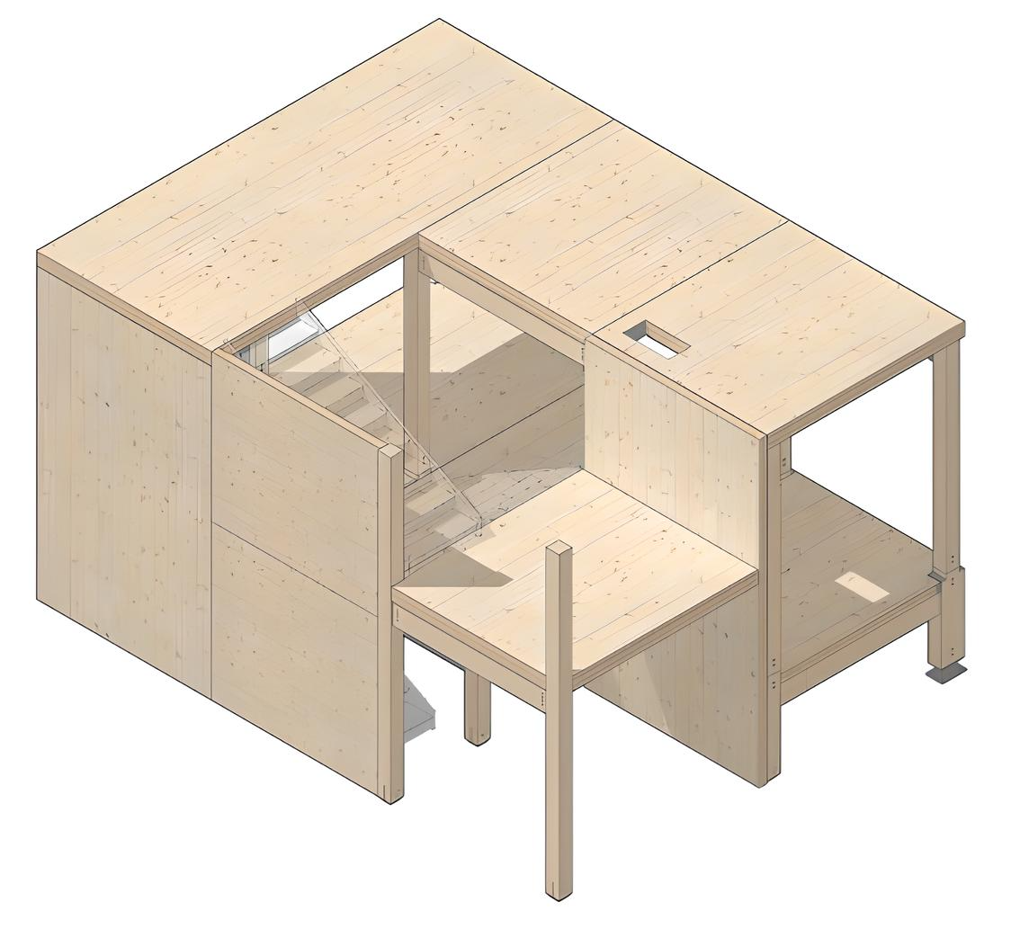 Sterling Structural has launched one of the first mass timber training kits. (Photo Credit: Sterling Structural)