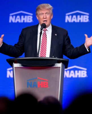 The Chair of the National Association of Home Builders (NAHB), Buddy Hughes, has appealed directly to Donald Trump's US Trade Representative Jamieson Greer to discuss the impact of the tariffs on construction across the United States. In addition, Hughes also testified to the House Financial Services Subcommittee on Housing and Insurance on the same topic. (Photo Credit: Abaca Press / Alamy Stock Photo)