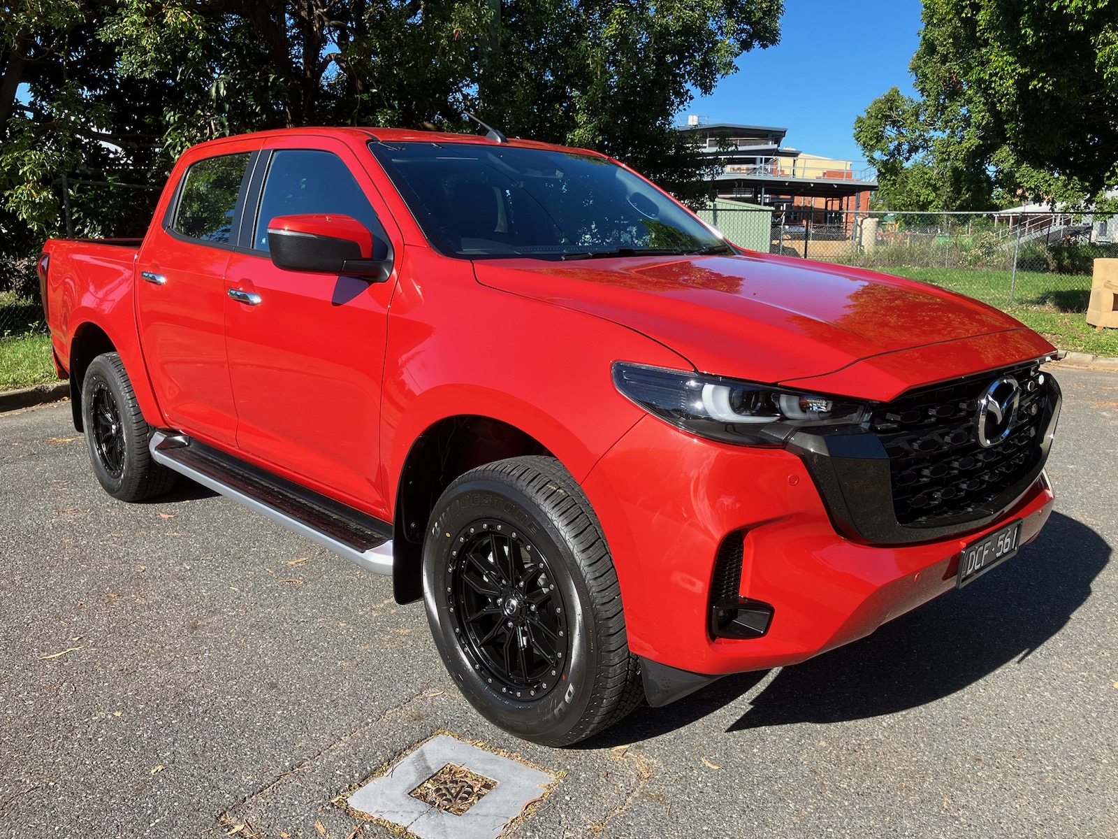 The Mazda BT-50 Thunder comes loaded with all modern safety features that are usually fitted to passenger cars. (Photo Credit: Wood Centra)