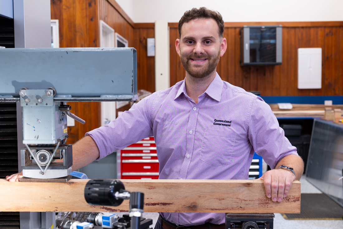 The acoustic and low frequency vibration related performance of mass timber buildings can be raised. As a result of the extensive study tour Adam Faircloth has identified there are three key areas where more research focus would be beneficial to improve building performance. (Photo Credit: Supplied by the Gottstein Trust)