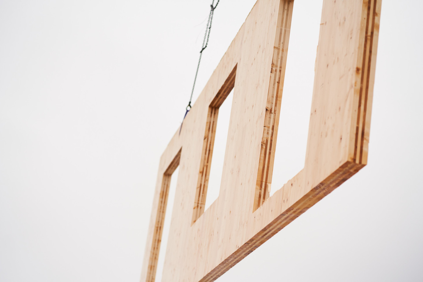 Södra and Peab have announced an exclusive partnership to develop a standardized ECO-hybrid frame solution for large-scale housing production. (Photo Credit: Södra' CLT Building Systems)