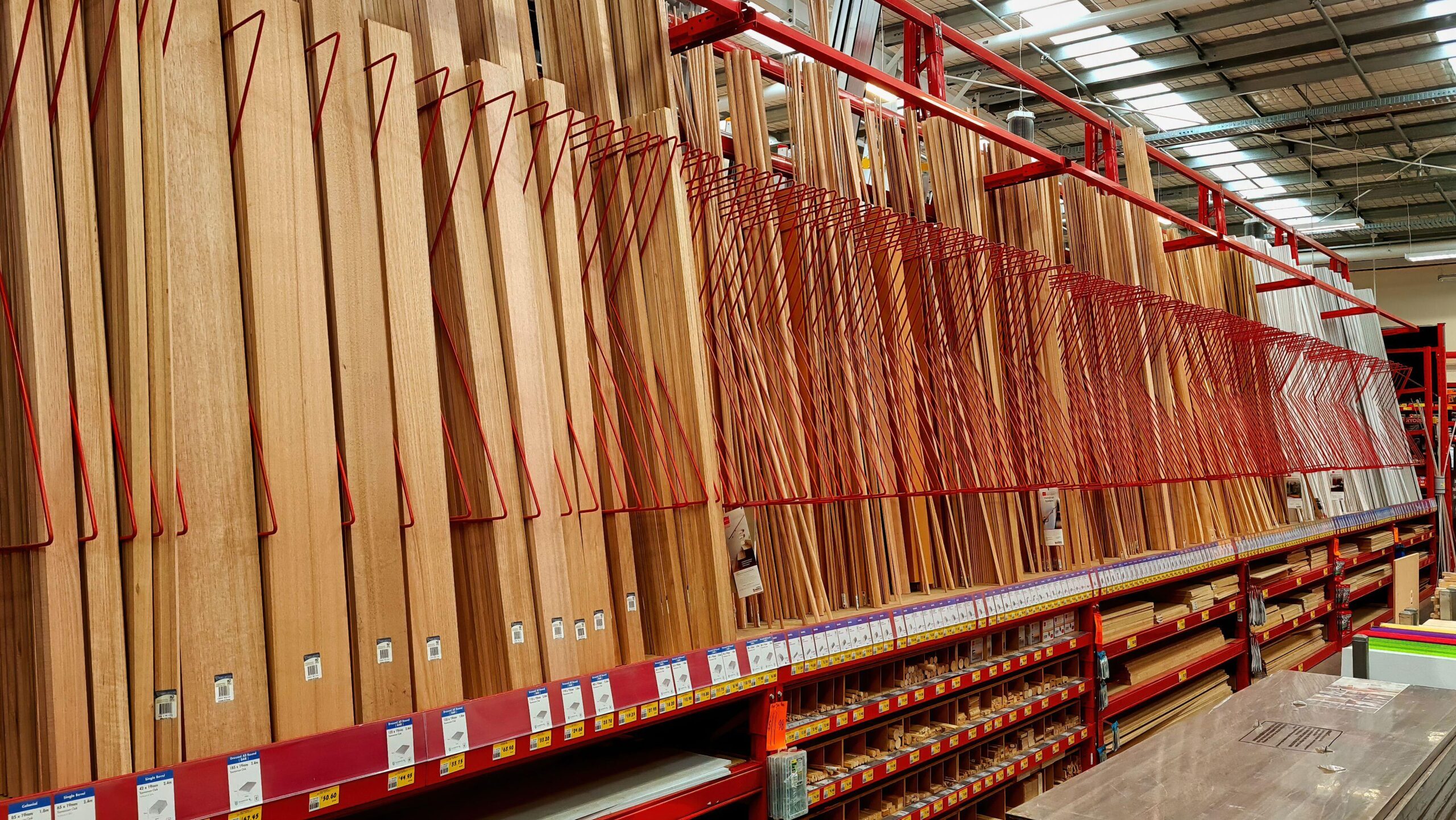 Huge volumes of timbers sold extensively by building merchants is at risk under a new push to add global hardwood's 'best kept secret' to the list of CITES species. (Photo Credit: Alistair McLellan / Alamy Stock Photo)