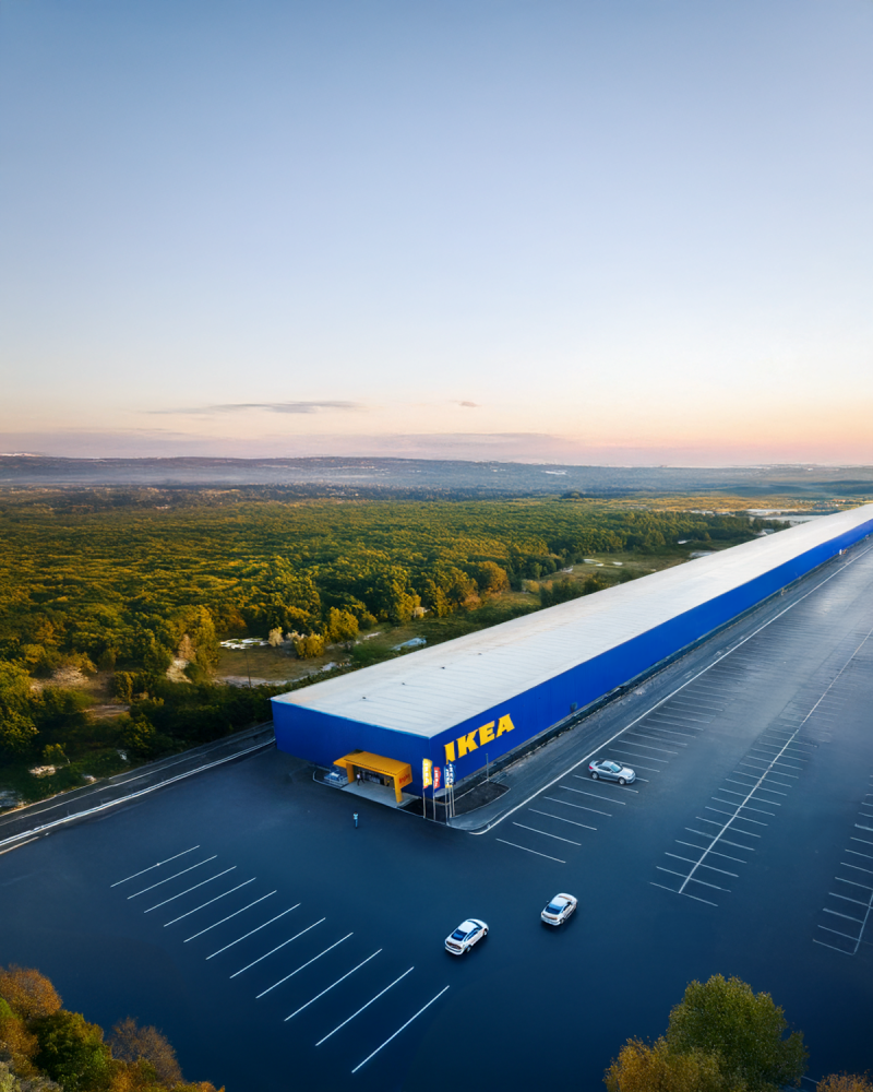 IKEA is constructing a store nearly 2 kilometres long in response to growing customer complaints about getting lost in its traditional maze-like layouts. The new linear format allows visitors to see the entire store from entrance to exit along a single straight aisle, according to IKEA Retail (Ingka Group).